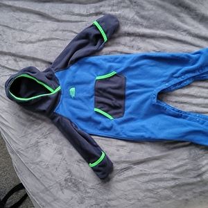 The North Face fleece suit